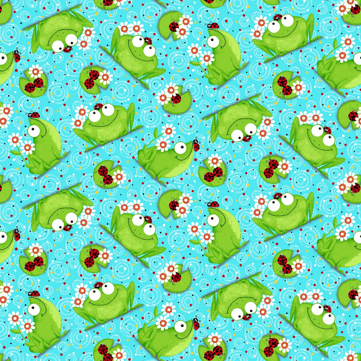 Frog fabric print flannel for soft dog cone