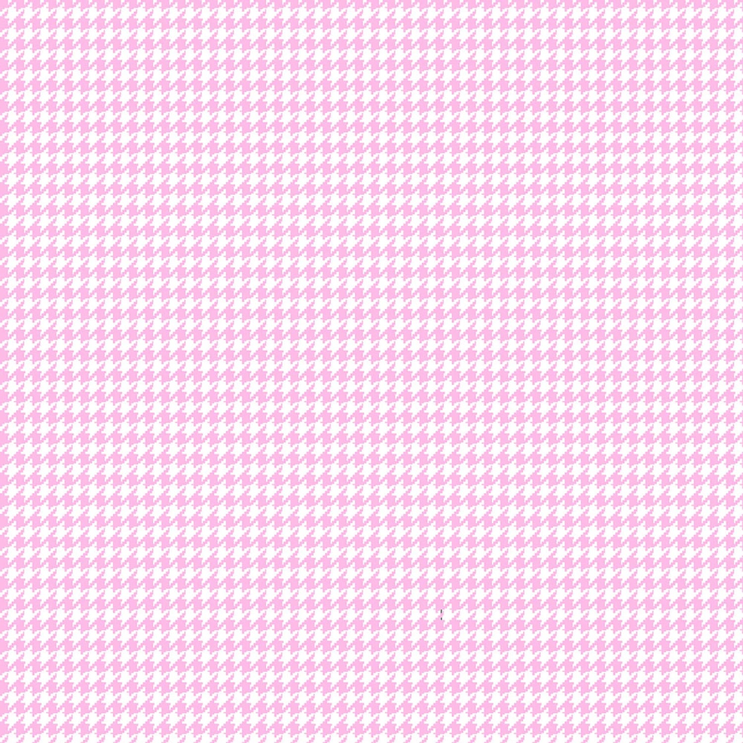 Pink houndstooth flannel print for soft dog cone