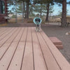 video of a black and white dog coming towards the camera wearing a soft cone