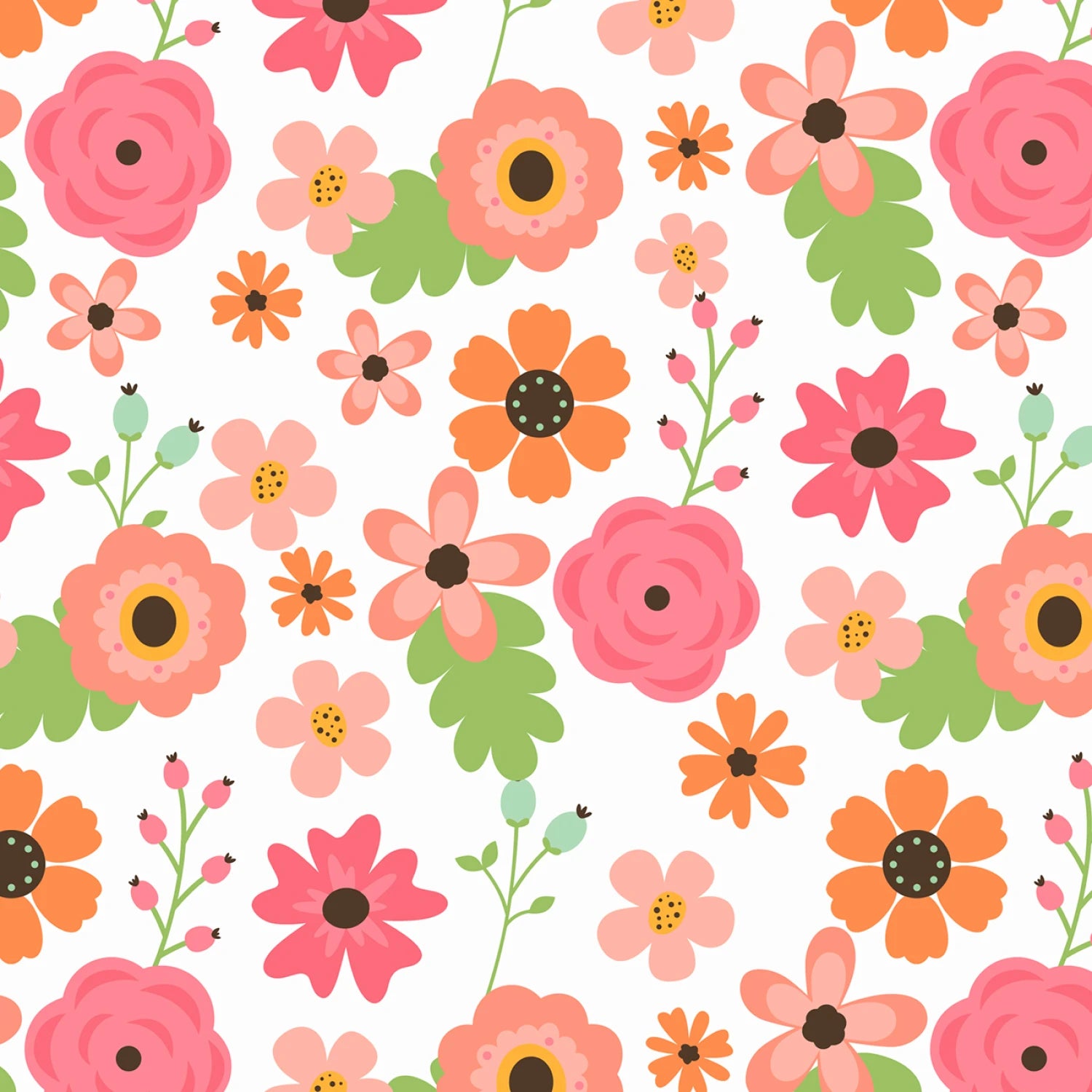 Bright retro flowerfabric pattern for soft dog cone
