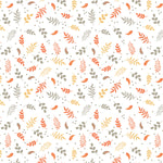 leaf pattern fabric pattern or soft dog cone
